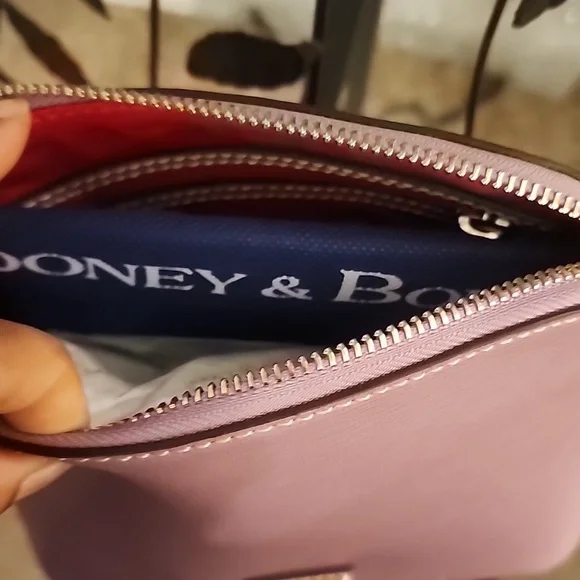 Dooney & BourkeDooney & BourkeDomed Saffiano Leather Crossbody Bag - Picture 6 of 6